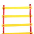 thumbnail image 3 of 20 Foot Agility Training Ladder Speed Flat Rung Footwork Practicing Ladders Football Soccer Trainer Playing Field Accessories Yellow, 3 of 6