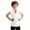 White, variant on VZQI Kids Medieval Sleeveless Tunic Top, Boys Girls Renaissance Pirate Viking Costume Shirt for Halloween Cosplay Party