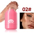 thumbnail image 2 of 2 Pack Hydrating Tinted Stick with Ginseng Fruit Extracts Creamy Shiny Glow Cheeks Lips Long-Lasting Lightweight Buildable Makeup, 2 of 4
