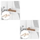 thumbnail image 1 of Protectores de manija de puerta de silicona Riwesomey Premium Beige 2Conjunto, 1 of 1