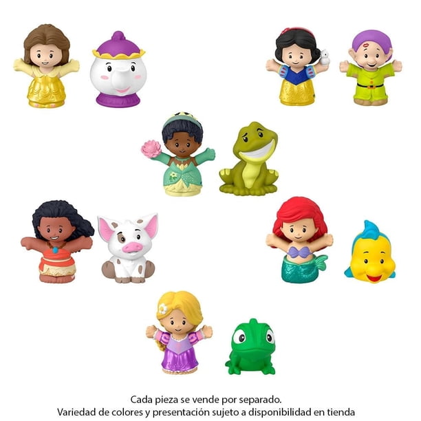 Figura de Juguete Fisher Price Little People Princesas y sus Mejores Amigos Varios Modelos 1 pza