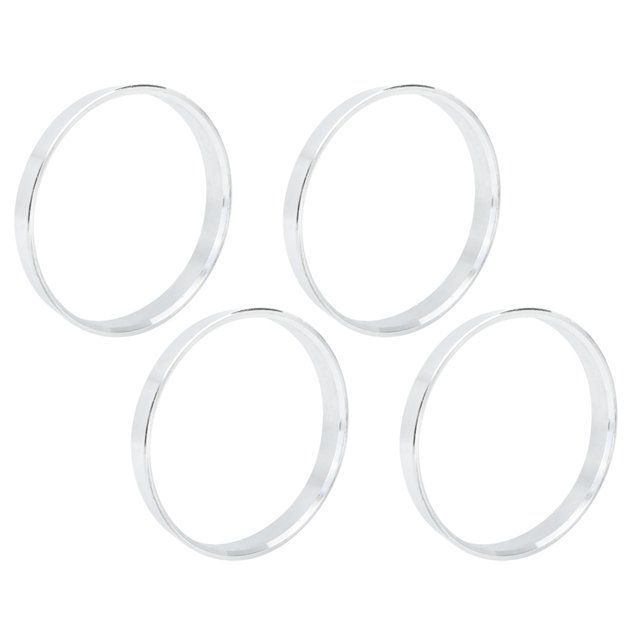 4Pcs 73.1 a 70.3 mm Aluminio Aleación Coche Cubo Centrado círculos