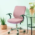 thumbnail image 1 of serony Housses de Chaise de Bureau Élastiques Housse de Chaise Extensible Rose, 1 of 8