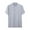 Mens T-Shirts Gray, variant on Tshirts Shirts for Men Short Sleeve Button-Down Stand Collared T-Shirts Casual Lightweight Solid Color Slim-Fit Office Work Tees Tops