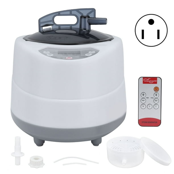 Vaporizador De Saunas, Olla De Vapor De Sauna De Acero Inoxidable Capacidad De Olla De Vapor De 2.0L Para Caja De Baño De Sudor Para Bañera De Barril De Madera Para Uso De ANGGREK Otros
