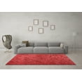 thumbnail image 3 of Ahgly Company Indoor Rectangle Abstract Red Contemporary Area Rugs, 7' x 9', 3 of 4