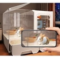 thumbnail image 3 of Premium Outdoor Pet Rabbit Cage The Perfect Home Rabbit Villa & Snuggly Rabbit Nest for Your Beloved Bunny, 3 of 3