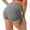Dark Gray, variant on POROPL Womens Shorts Summer High Waist Stretch Gym Yoga Fitness Shorts Lace-Up Short