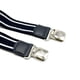 thumbnail image 4 of Tirantes para hombre de 4 cm de ancho, vintage, resistentes, duraderos, totalmente ajustables con 4 clips de metal en forma de X para hombres y mujeres, 4 of 5