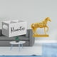 thumbnail image 2 of Organizador de almacenamiento de escritorio,Soporte para control remoto de TV de madera,Organizador remoto con 2 compartimentos,Estatuas de caballos,Estatuas de caballos Figura de caballo, 2 of 8