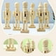thumbnail image 2 of 6 piezas de cascanueces navideños de madera para hacer tú mismo, figuras de cascanueces, esculturas de madera en , manualidades para niños,, 2 of 8