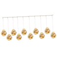 thumbnail image 1 of 10 Unids Navidad LED USB Impermeable Twinkle Luces de Hadas Colgantes Lámparas de Cadena para El Dormitorio Hogar Interior Libre Árbol Muñeco de nieve blanco cálido, 1 of 8