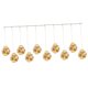 thumbnail image 1 of 10Pcs Christmas LED USB Waterproof Twinkle Fairy Lights Hanging String Lamps for Bedroom home and indoor e outdoor Wedding Garden Decoration Muñeco de nieve blanco cálido, 1 of 8