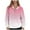 Pink, variant on Women’s Long Sleeve Half Zip Hoodie Pullover Casual Loose Fit Sweatshirt for Everyday Wear