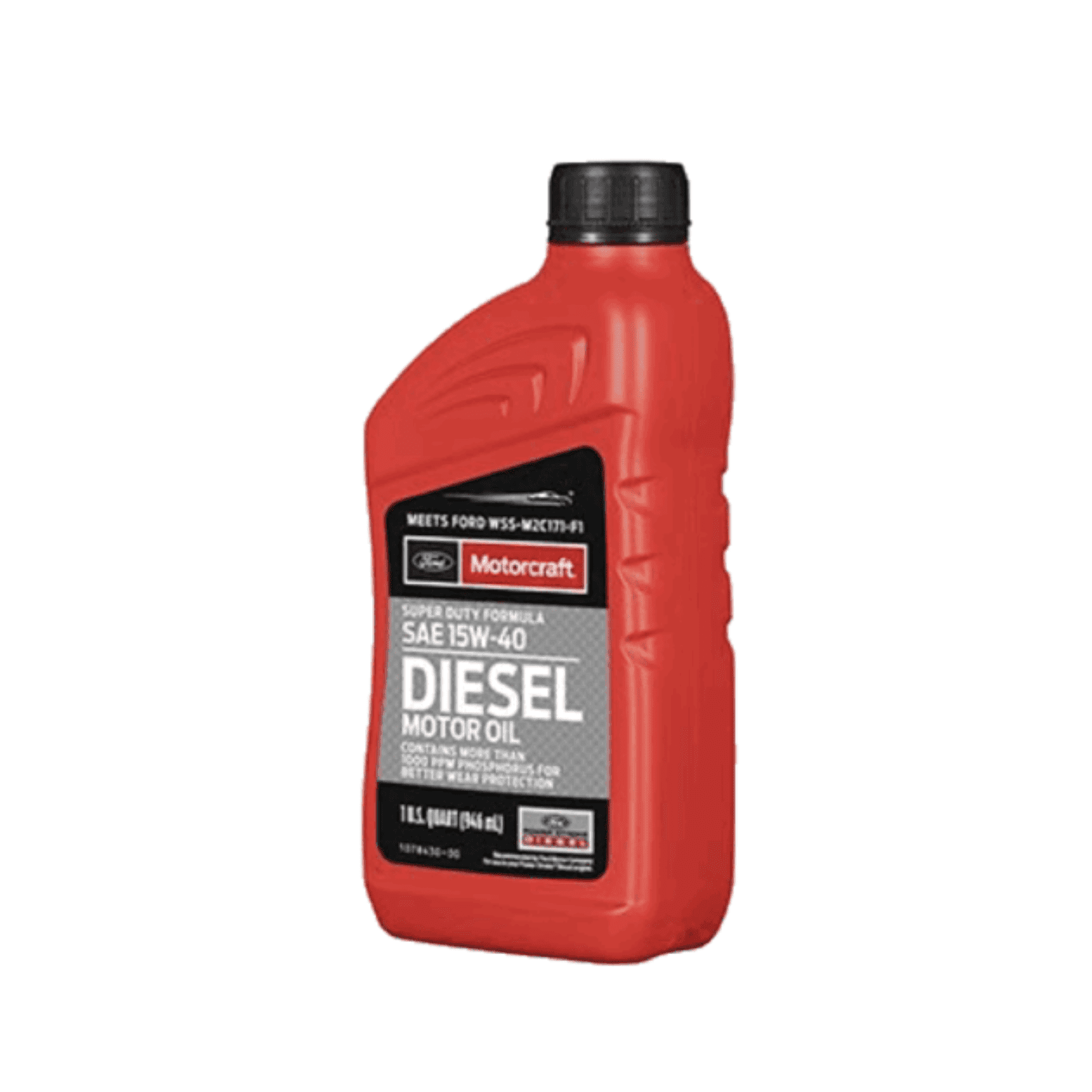 10 Quarts Diesel Engine Motor Oil FORD/Motorcraft SAE 15W-40 Super Duty MPN #XO-15W40-QSD