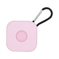 thumbnail image 4 of Tracker Holder Case Anti-lost Silicone Cover Protector with Key Chain Replacement for iOS AirTag  Clear, 4 of 9
