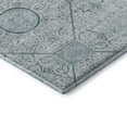 thumbnail image 3 of Addison Rugs Mayfield Premium Machine Washable Transitional Geometric Aqua Rectangle Rug, 10' x 14', 3 of 7
