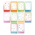 thumbnail image 1 of Photo Frame Sticker Cartoon Design DIY Scrapbook Decorative Sticker for Diary Notebook - 10Pcs, 1 of 7