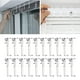 thumbnail image 3 of Paquete De 2x20 Clips Para Persianas, Reemplazos Decorativos, 3,25 Pulgadas, Transparente Para Oficina, 3 of 8