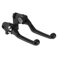 thumbnail image 1 of Palancas de freno y embrague cortas para Yamaha WR250F 2017-2022, palanca de freno de manillar de motocicleta, aleación de aluminio, negro sólido, 1 par, 1 of 6
