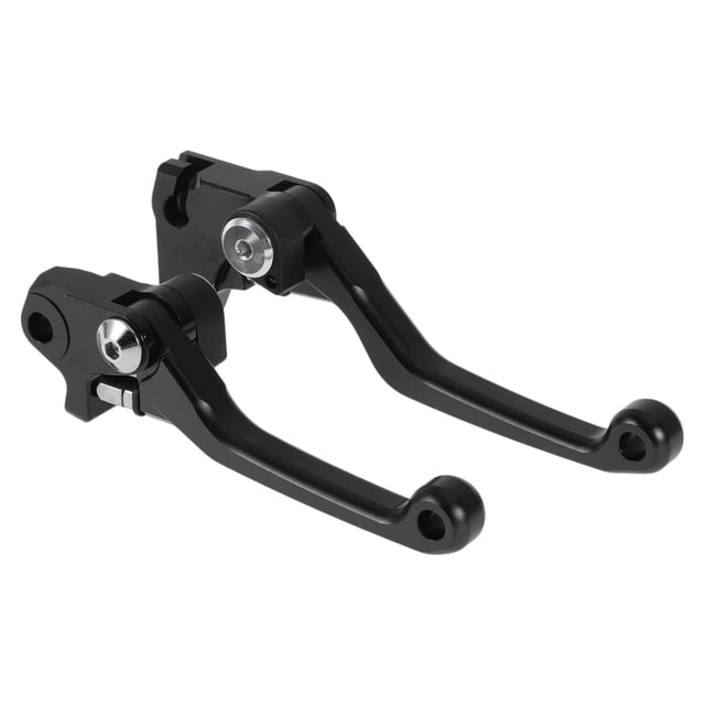 Palancas de freno y embrague cortas para Yamaha WR250F 2017-2022, palanca de freno de manillar de motocicleta, aleación de aluminio, negro sólido, 1 par