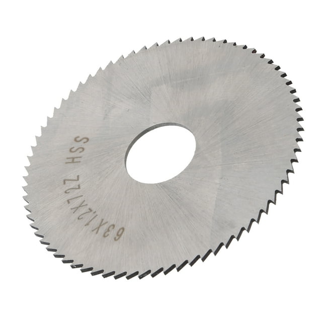 Circular Cutting Blade, Glossy 72Teeth Milling Cutter Saw Blade Industrial Accessories High Speed Steel For Material Processing