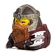 thumbnail image 1 of Figura coleccionable de pato de goma TUBBZ El señor de los anillos Gimli, 1 of 7