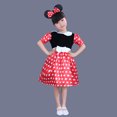 thumbnail image 1 of Disfraz de Mickey para niña, disfraz de Nochebuena para Halloween, disfraz de Minnie para niña de las flores, 1 of 3