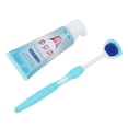 thumbnail image 4 of Tongue Cleaner, Convenient Practical Tongue Scraper Set 50g Long Handle Organic Matter  For Home, 4 of 8