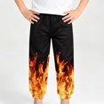 thumbnail image 2 of JFTTX Boys Sweatpants Novelty Graphic Joggers for Boys Y2K Streetwear Elastic Waist Casual Sweat Pants with Pockets Size 2-13Y, 2 of 5