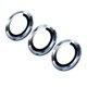 thumbnail image 1 of Protector de vidrio con anillo de metal azul, película antibalas y resistente a rayones para cámara de iPhone 13 Pro/Pro Max, 1 of 8