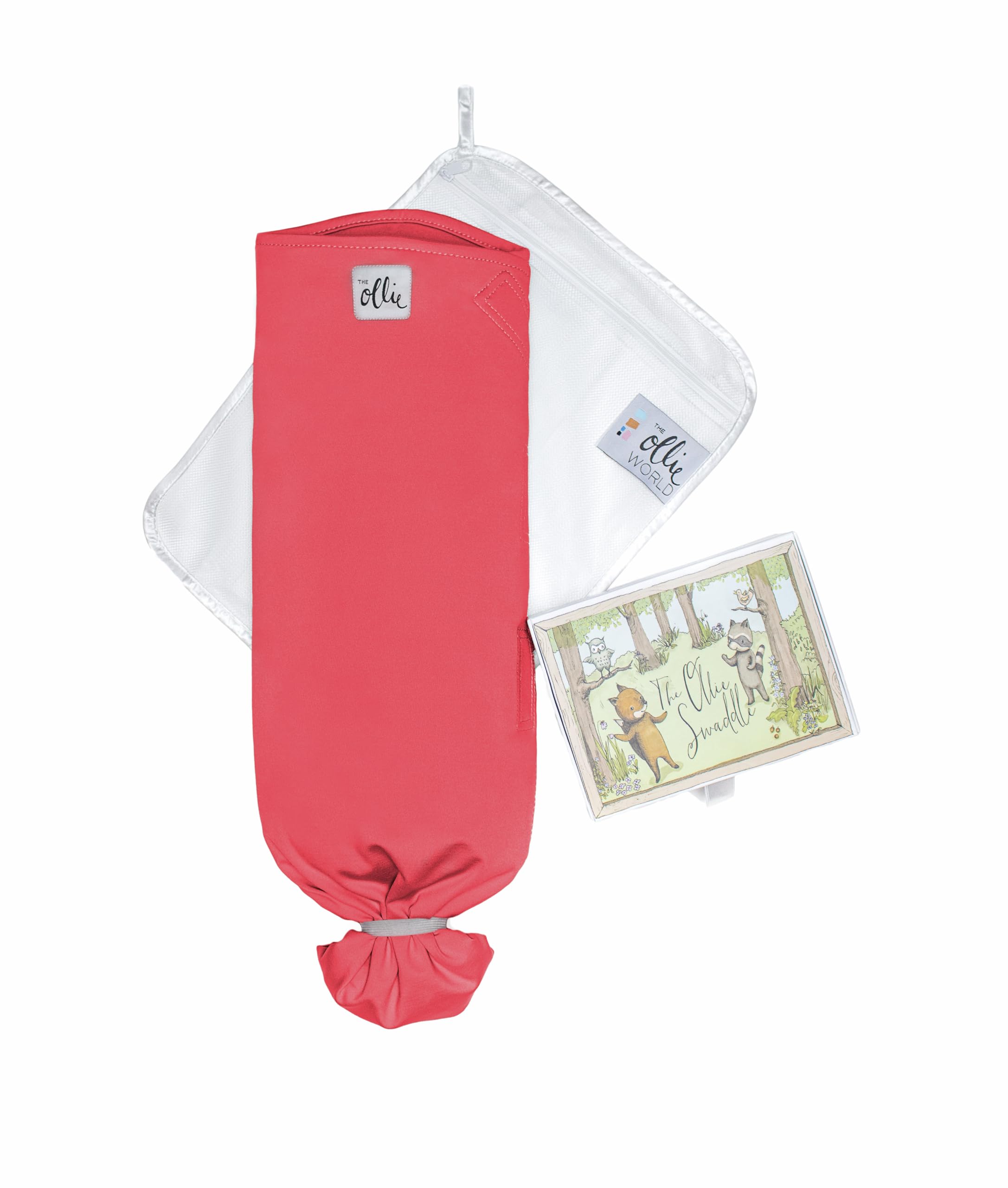 The Ollie Swaddle - Helps to Reduce The Moro (Startle) Reflex - Made from a Custom Designed Moisture-Wicking Material (Sunset)