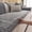 LightGrey, variant on Solid Quilted Sofa Cushion Cover, Non-Slip & Machine Washable, Pet-Friendly Furniture Protector for Home Use, Scratch-Resistant, Fits 1/2/3/4-Seater Sofas