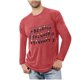 thumbnail image 1 of Blusas y camisas de manga larga con cuello redondo para hombre, deportivas, fitness, hogar, pijamas estampados, camiseta de manga larga con cuello redondo, blusa de poliéster para hombre, 1 of 3