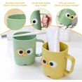 thumbnail image 4 of Reusable Mouthwash Cup, Smooth Mouth Bathroom Tumbler Mug, Toothbrush Holder for Camping Travel Kitchen (Yellow), 4 of 5