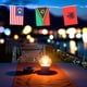 thumbnail image 5 of Banner de bandera de cadena National 100 países Banderas del mundo Pequeñas banderas colgantes para la decoración del bar, 5 of 8