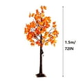 thumbnail image 6 of SPOORYYO Artificial Lighted Maple Tree LED Fall Tree With Warm White Lights And Maple Leaves For Halloween Thanksgiving Outdoor Indoor Home Decor, 6 of 6