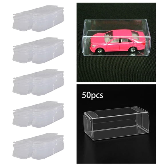 Vitrina de coche Hugo modelo de vehículo 50x 1/64 caja organizadora de accesorios