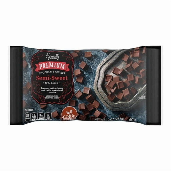 Specially Selected Semi Sweet Chunk 10 oz