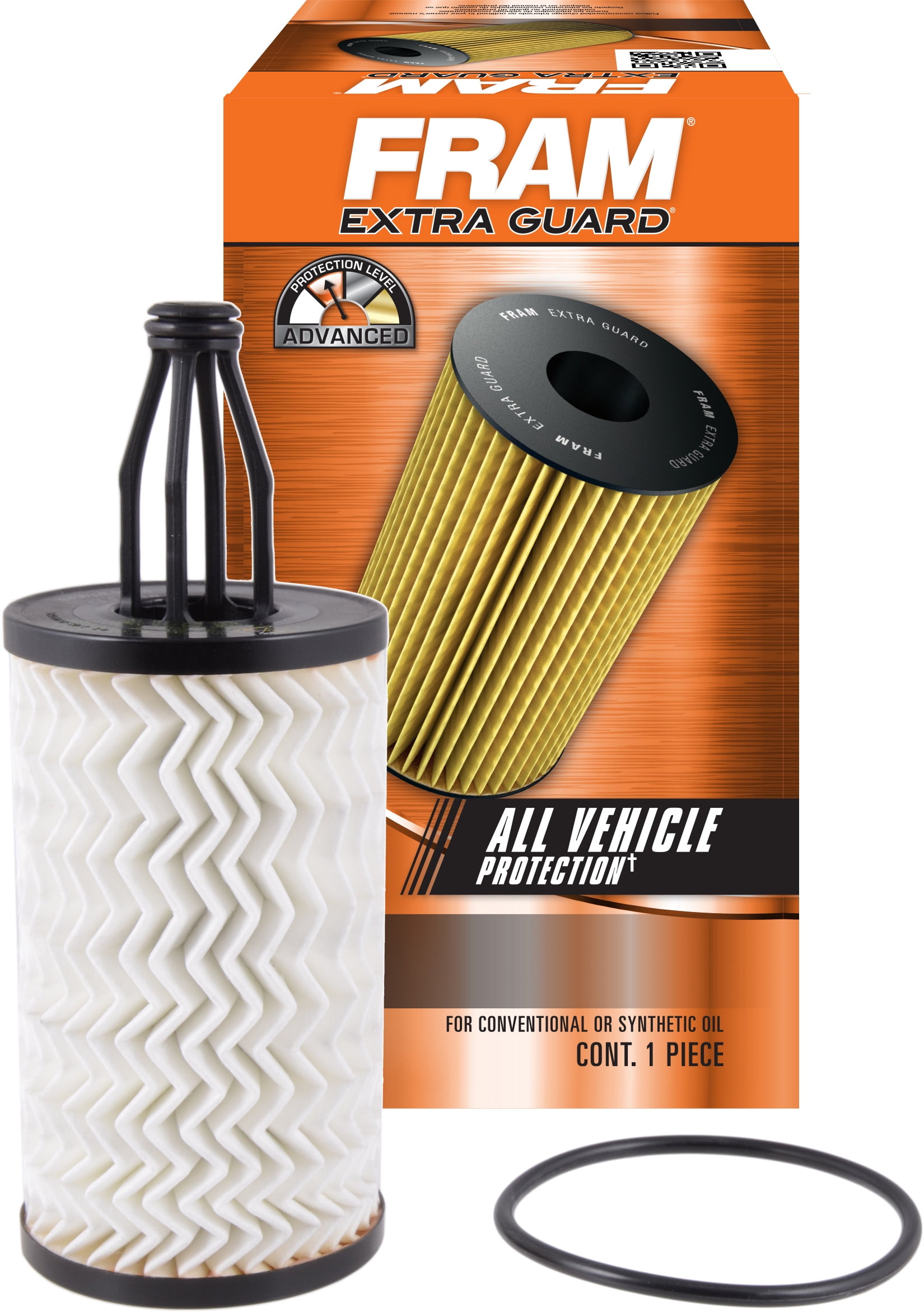 FRAM Extra Guard Filter CH11060, 10K mile Change Interval Oil Filter