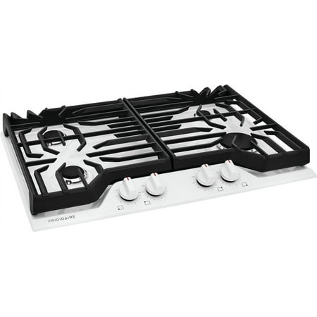 Frigidaire - 30" Built-In Gas Cooktop - White