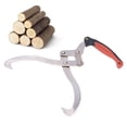 thumbnail image 4 of Logging Tongs, One Handed Operation Practical Labor Saving Manual Unique Jaw Design Convenient Log Tongs  For Garden Wood Handling, 4 of 8