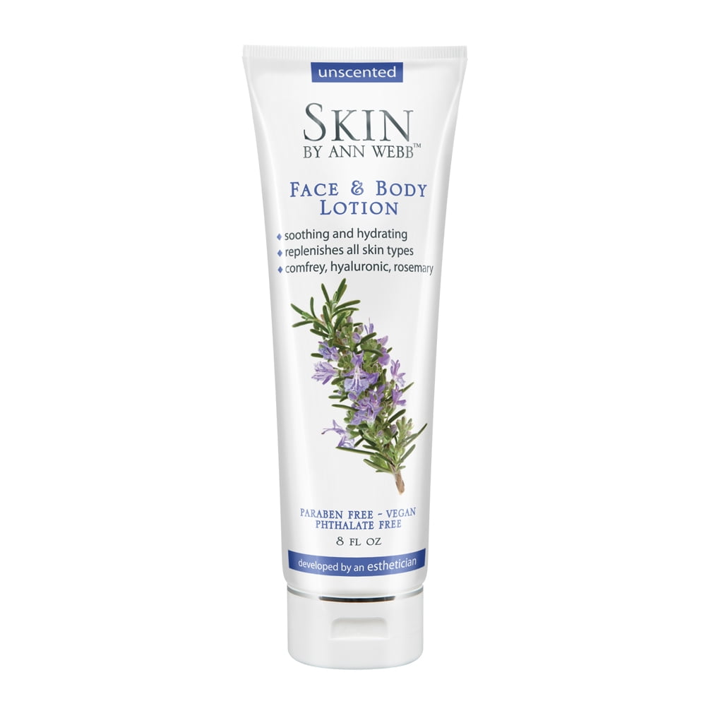 Skin by Ann b Unscented Face & Body Lotion Features Hyaluronic