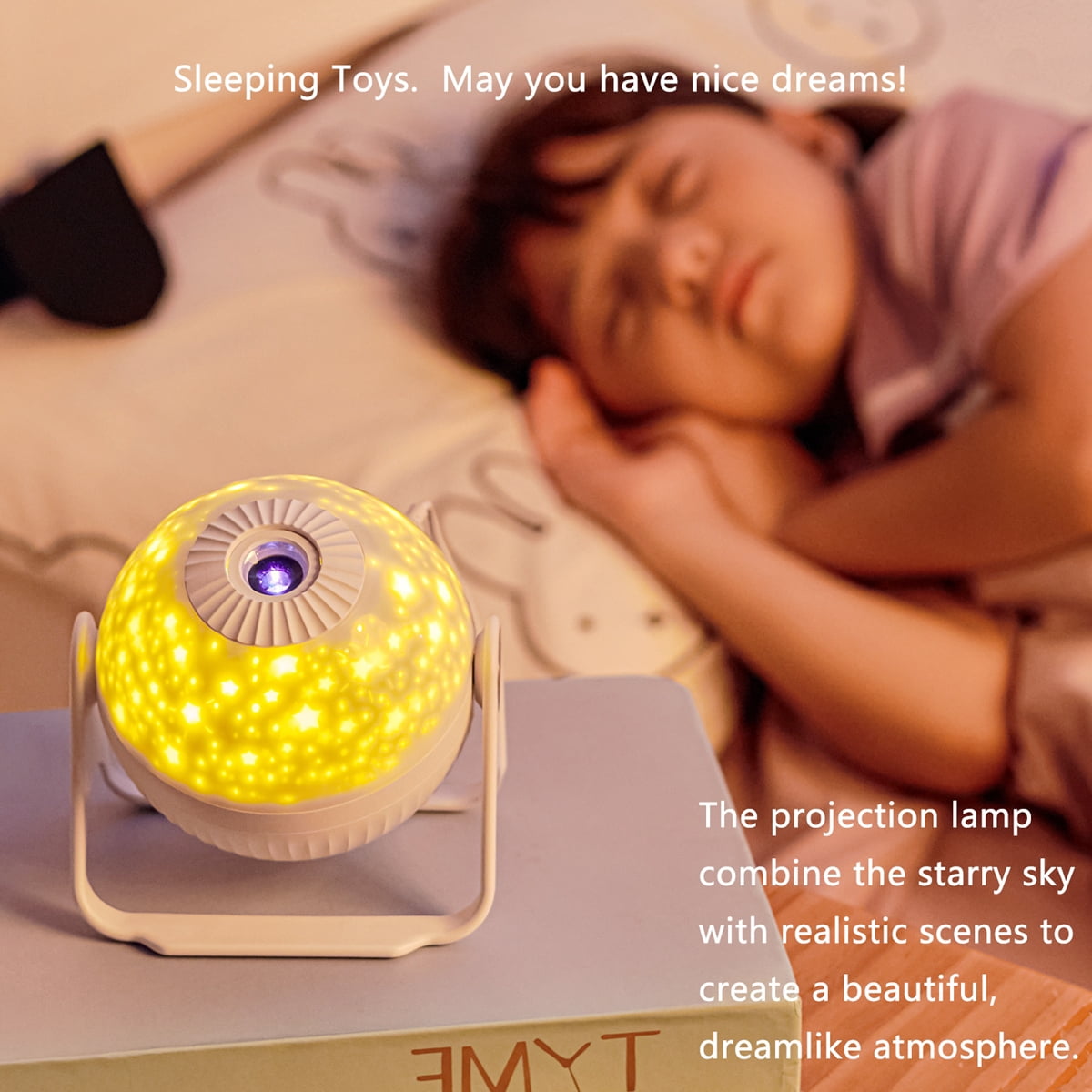 Star Projector, 7 in 1 Galaxy Projector for Bedroom, Planetarium Projector, Night Light with Timer 360° Rotating HD Focusable LED Star Lamp for Kids Room, Christmas, Room Decor