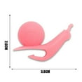 thumbnail image 3 of Foqnuq 5pcs Cute Snail Cup Identifiers, Silicone Wine Glass Markers, Creative Tea Bag Clips, Stylish Drink Labels for Easy Recognition and Decoration, 3 of 9