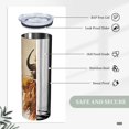 thumbnail image 6 of PAYOHTO Scotish Highland breeds 20 Oz Stainless Steel Mug Tumblers Cup for Men Women Insulated Slim Thin Travel Tumbler, 6 of 7