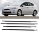 thumbnail image 1 of 75710-47021, impermeable 4 PCS de Goma de Goma, Buen Automóvil de Sellado Fuera de la Ventana Weatherstrip para Prius 2010 A 2015, 1 of 7