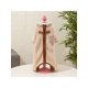 thumbnail image 2 of 1pc Coffee Brown Plush Pet Four-Legged Jumpsuit, Suitable For Cats And Dogs, 2 of 4
