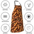 thumbnail image 6 of Bingfone Peanuts2 Apron Gifts For Men, Women Professional Grade Chef Apron for Kitchen,BBQ & Grill, 6 of 8