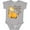 AC-Heather Grey, variant on My Great Grandma Loves Me Boys or Girls Baby Bodysuit